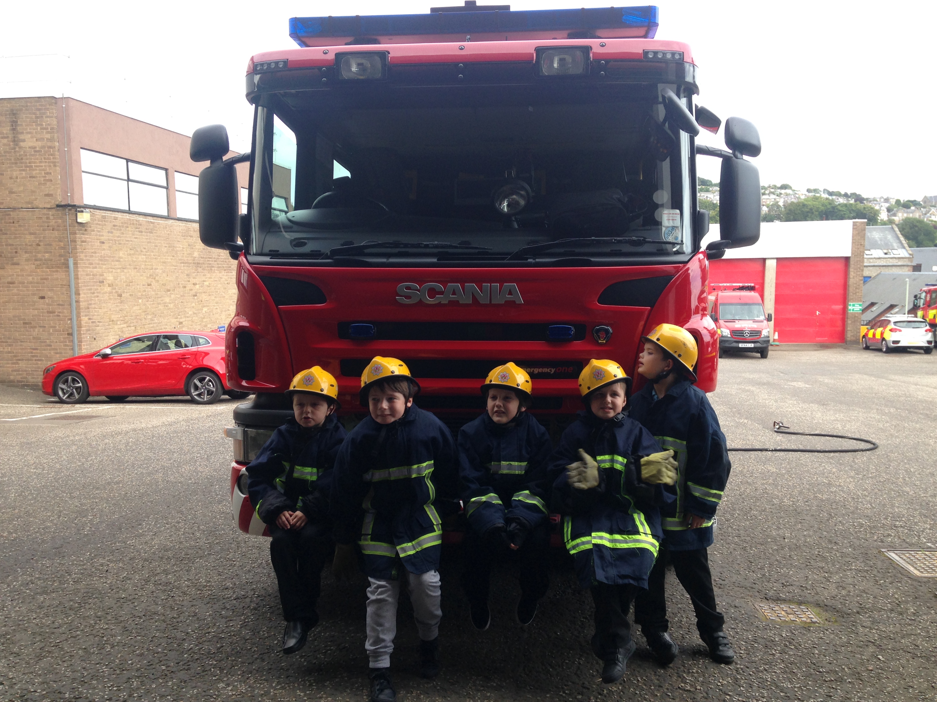 Fire Station Visit